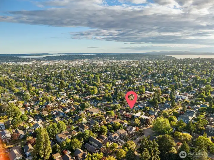 Check out the surrounding amenities from the aerial views.