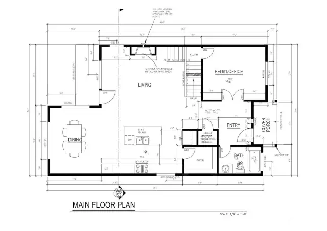 Floor Plan - Main Level