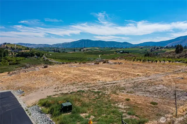Lot 1 has nice flat building area