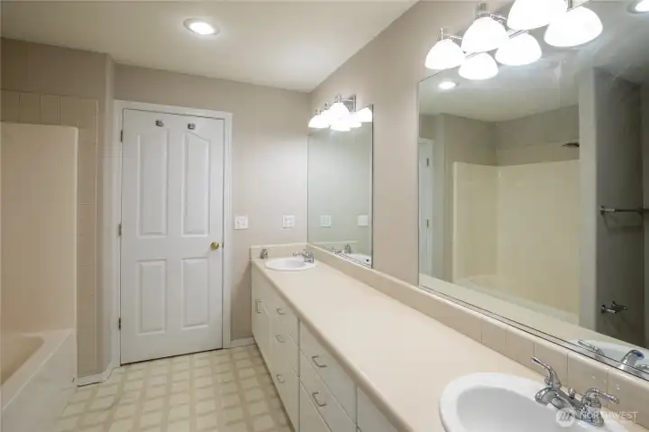 Full Bathroom in lower level