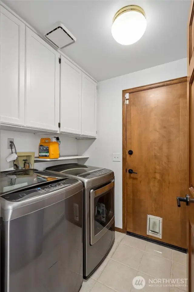 Main floor laundry