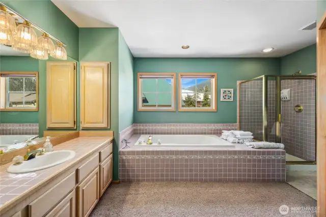 Primary bath.