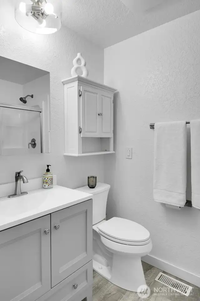 Updated Primary bath.