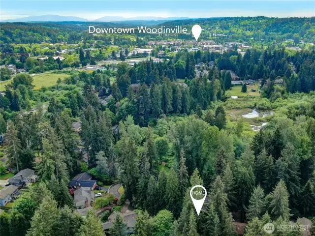 Close proximity to Downtown Woodinville and the renowned Wine Country adds to the home’s appeal.