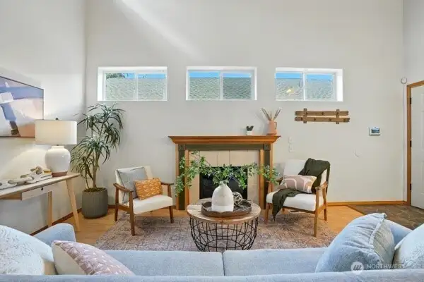 gas fire place