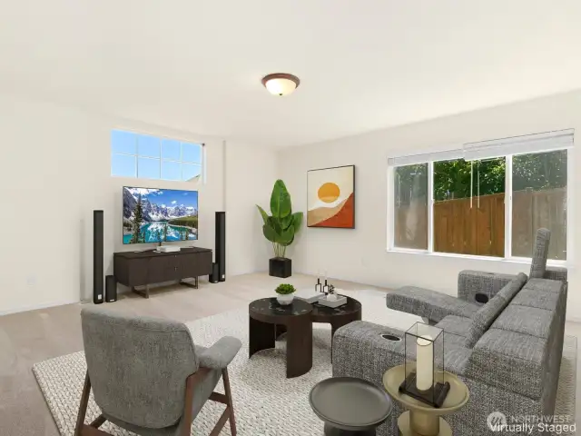 Upstairs Bonus Room (virtually staged)