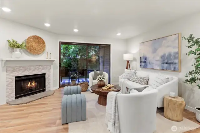 Main Living space - fresh paint and flooring throughout