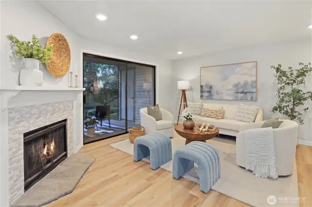 Main Living space - fresh paint and flooring throughout