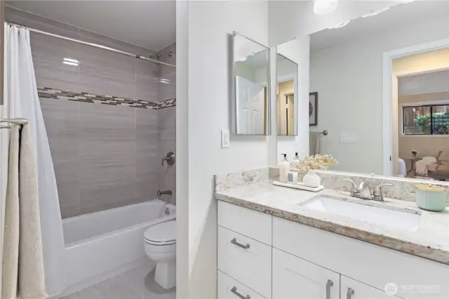 Updated bathroom