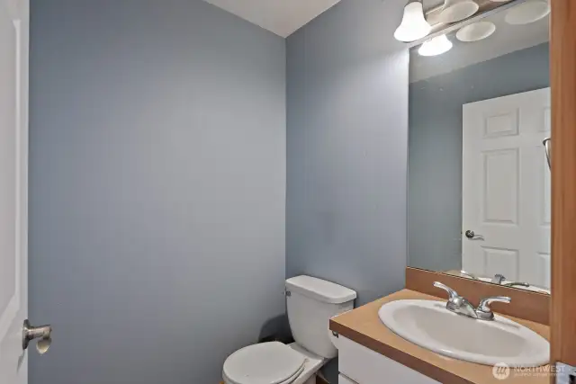 main level powder room (1/2 bath)