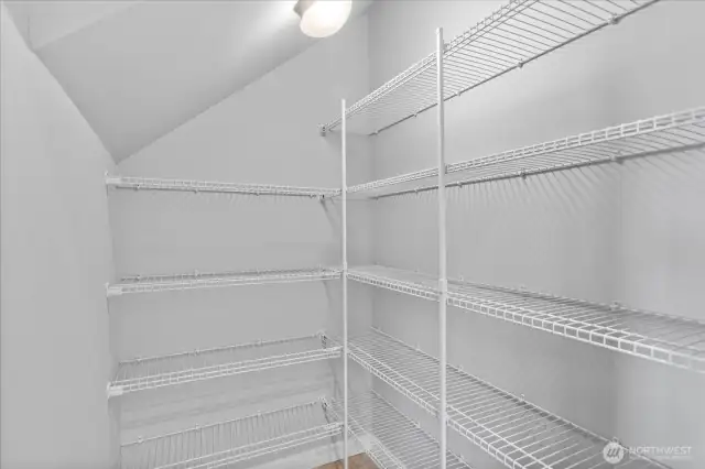Large Walk-In Pantry!