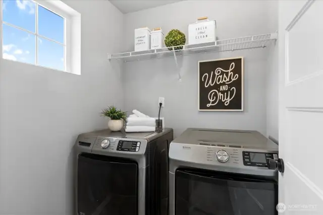 Upstairs Laundry Room