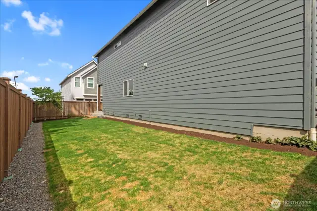 Fully Fenced, Low Maintenance Backyard