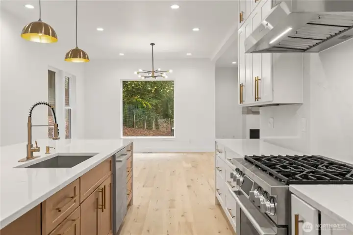 Kitchen Looking into Dining Room