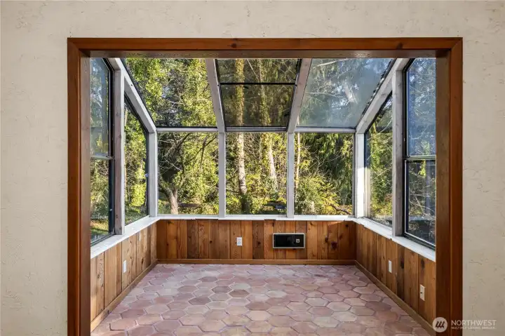 Atrium for reading nook? Plants? Both??