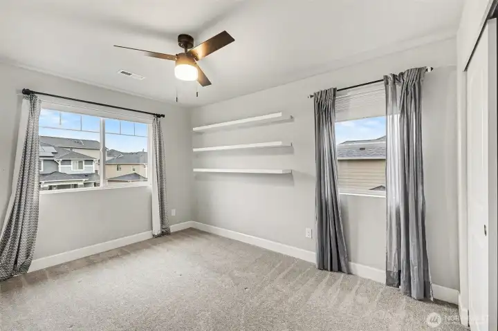 Another view of the guest bedroom.