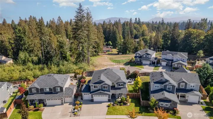 Nestled alongside 110 acres of forest, trails & outdoor recreation.