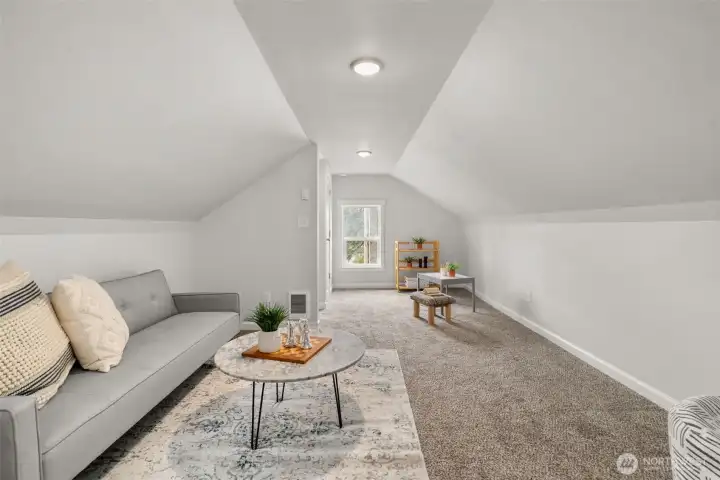 2nd Floor- First room has closet