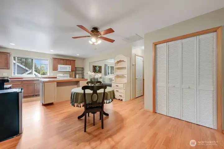 Open concept bonus space