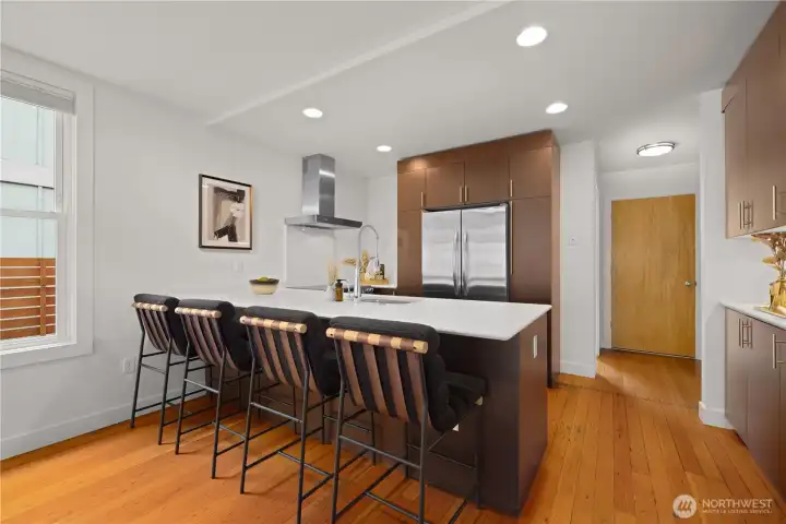 Contemporary finishes with classic Seattle charm