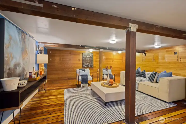 Perfect for media room office, workout space or guest retreat. Possibilities are endless for future expansion