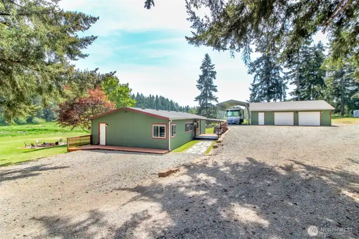 Welcome to this beautiful property in Roy with covered RV parking and a nice big shop. All on 4 acres.