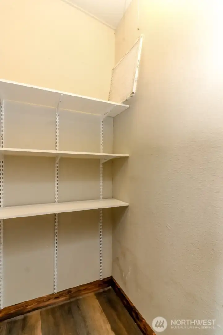 Pantry area just next to the kitchen