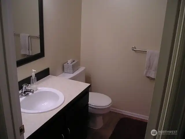 Photos taken prior to the current tenant's