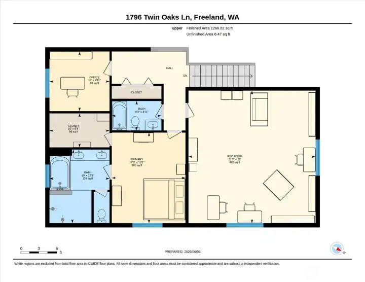 Upper Level Floor Plan