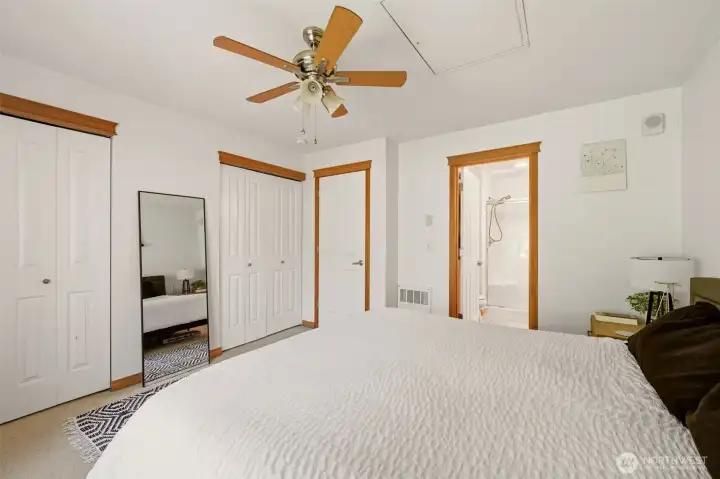 Primary Bedroom (third floor)