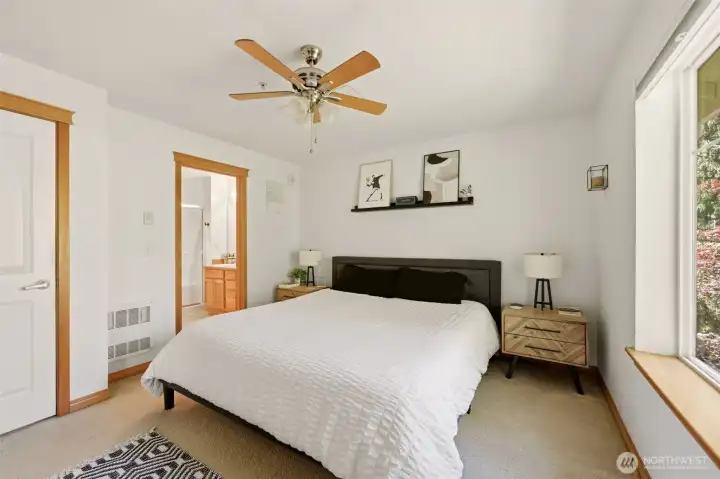 Primary Bedroom (third floor)