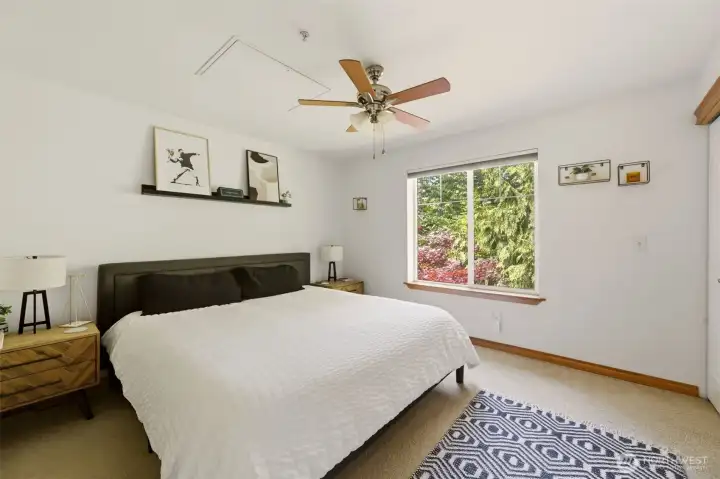 Primary Bedroom. (third floor)