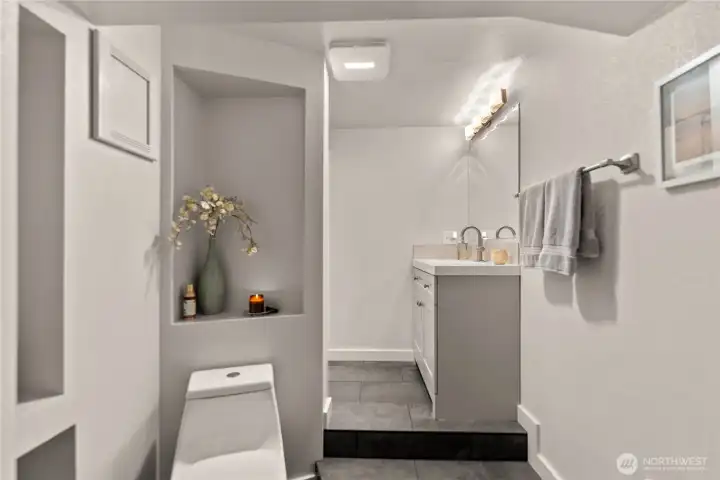 Lower level 3/4 Bath Lower level 3/4 Bath