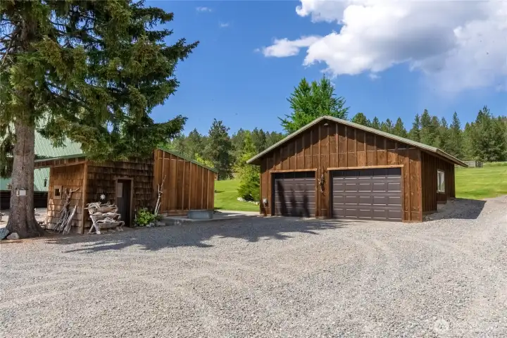 Garage and Sauna/Pump House Garage and Sauna/Pump House