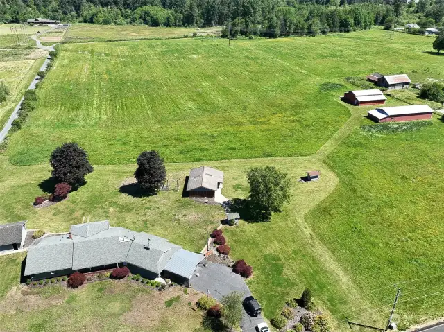 Want more agreag? Additional 26 acres with well and barns are available.