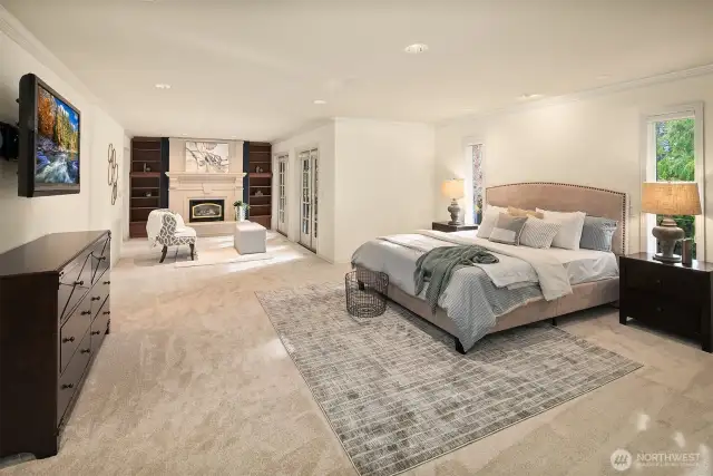 Upstairs Primary Suite