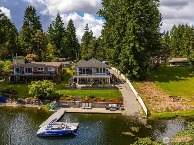 This property has it all! Private boat launch, new floating dock installed 2020, concrete bulkhead, Boat & RV Parking, fruit trees and garden space.
