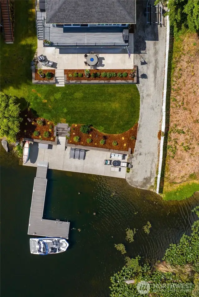 Private boat launch, new floating dock, concrete bulkhead and multiple patios. Everything you need is ready!