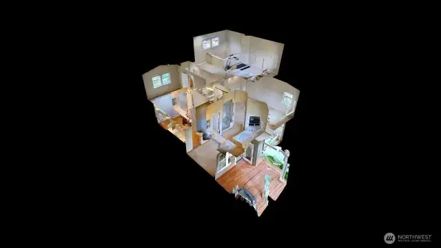 3D "Dollhouse view". Please see virtual tour on listing.