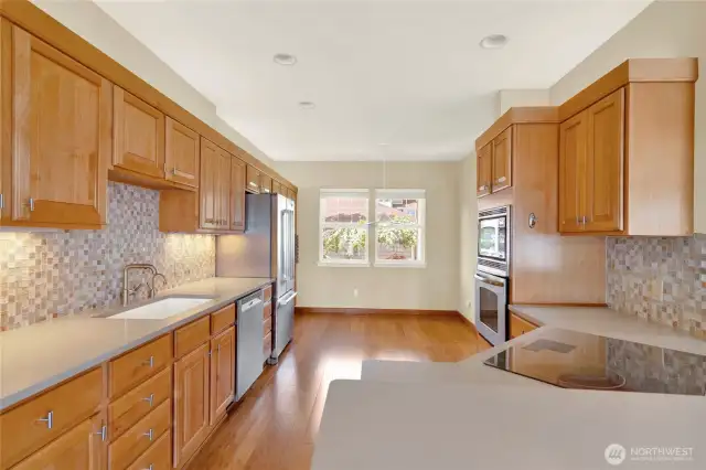 Kitchen view from DR