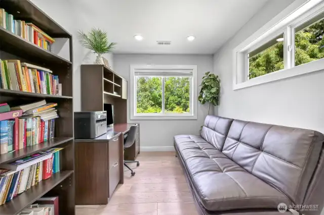 Upstairs office