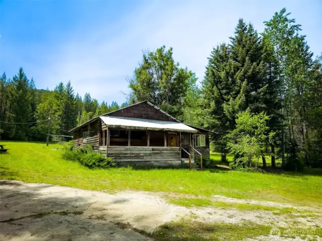 Rustic cabin awaits your updates