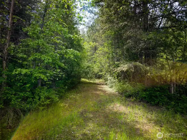 Pathways through property for easy access to