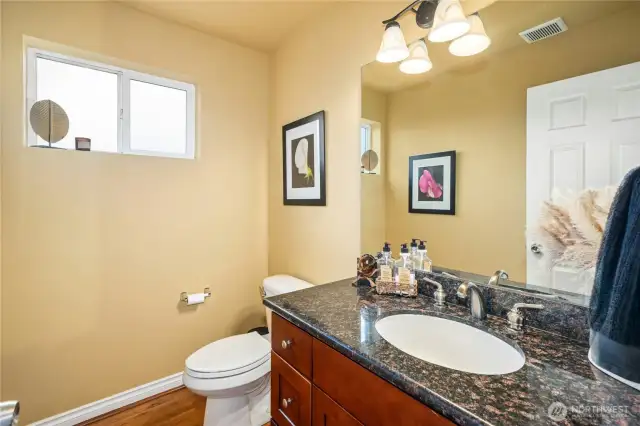 Main floor 1/2 bath.