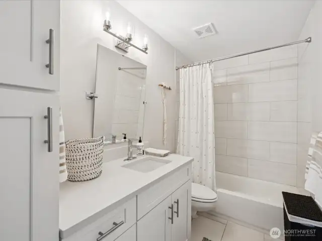 Full bath on main floor
