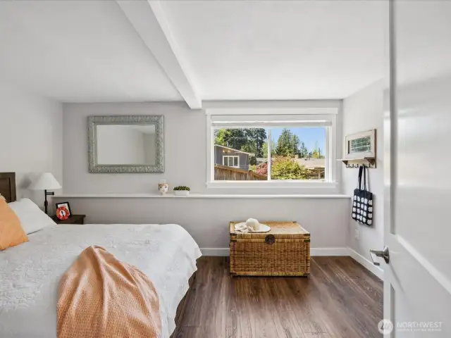 Bedroom #4 right across from landing of stairs