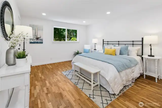 Primary bedroom retreat