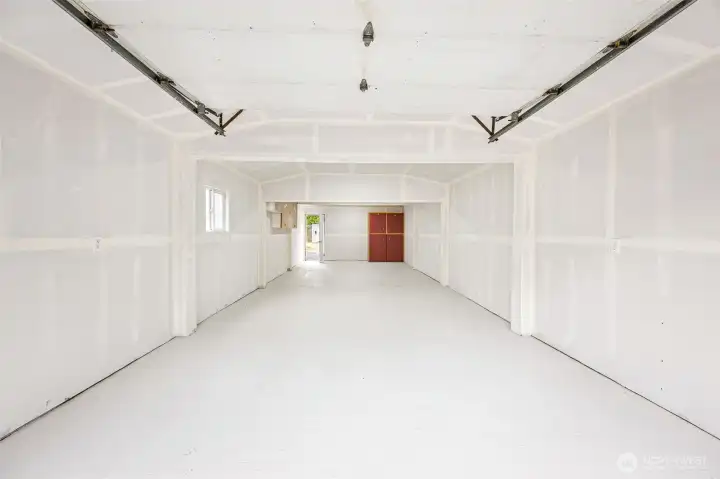 HUGE garage