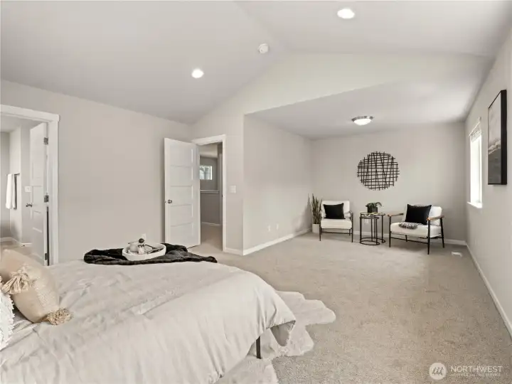 Upstairs - Primary Bedroom