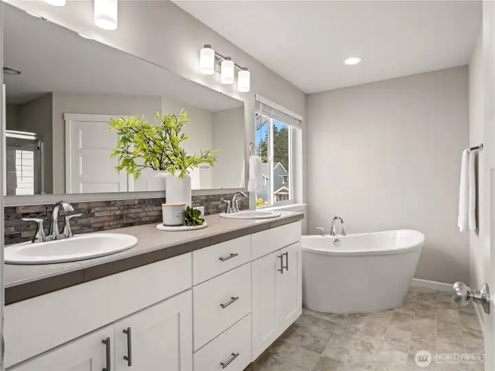Upstairs - Primary Bathroom